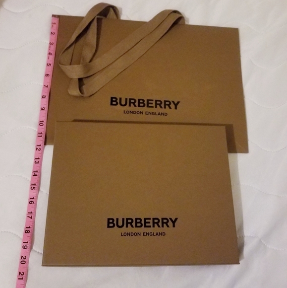 🎁Medium Burberry Gift Bag with Gift Box
